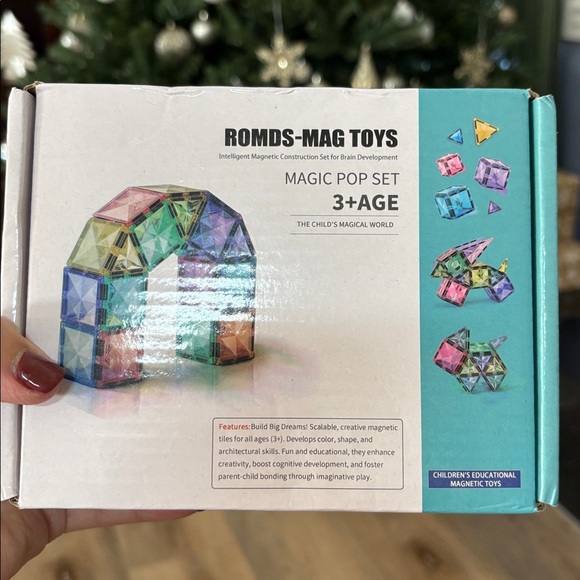 ROMDS magic pop set magnet toys for brain development ages three and up NEW - Picture 6 of 6
